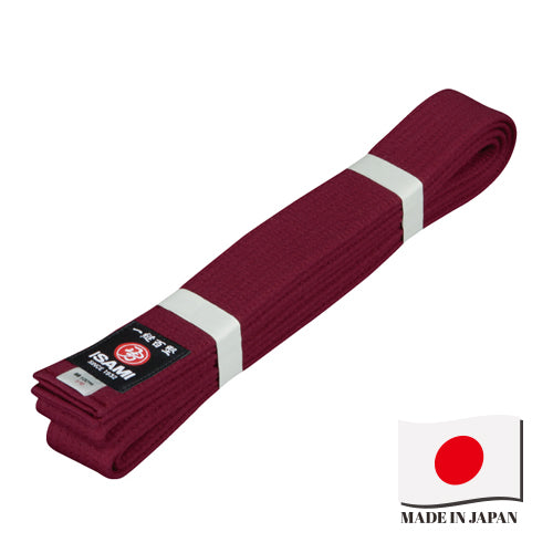 Made in Japan Dark Red Karate Belt