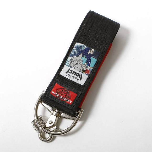 UKIYOE Jiu-Jitsu Black Belt Key Ring