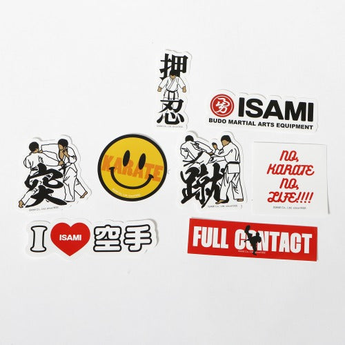 KARATE Stickers (set of 10pcs)