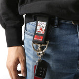 UKIYOE Karate Black Belt Key Ring