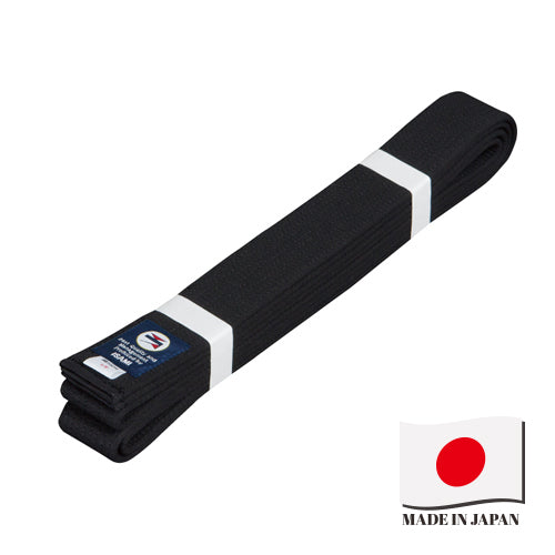 Made in Japan Sashiko Core Black Belt